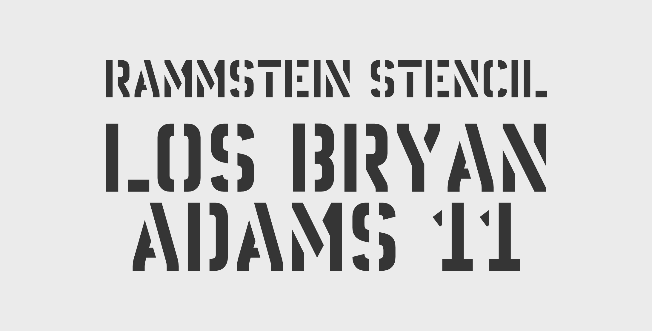 Rammstein / Bryan Adams
