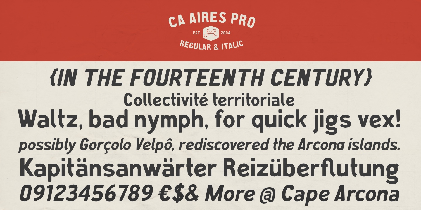 Example of CA Aires Pro