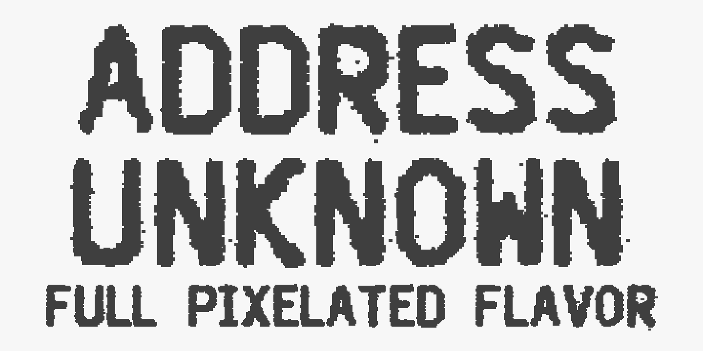 Example of CA Address Unknown